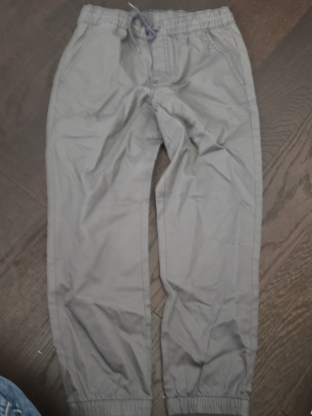 Cat & Jack Men's Gray Drawstring Joggers